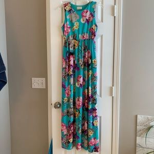 Floral Maxi Dress size S